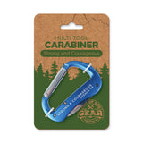 Carabiner Multi-Tool Display - Strong and Courageous