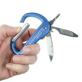 Carabiner Multi-Tool Display - Strong and Courageous