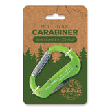 Carabiner Multi-Tool Display - Anchored in Christ