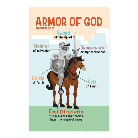 Children's Poster Prints – Armor of God