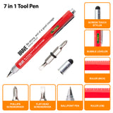 7 in 1 Multitool Pen With Scripture - Brave: Joshua 1:9