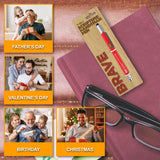 7 in 1 Multitool Pen With Scripture - Brave: Joshua 1:9