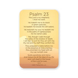 Wallet Scripture Card, Psalm 23 - Good Shepherd, Sunset KJV