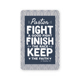 Wallet Scripture Card, Pastor – 2 Timothy 4:7
