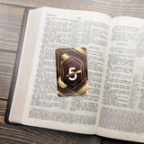 Wallet Scripture Card, 5th Anniversary