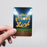 Wallet Scripture Card, Baseball – Ephesians 6:10