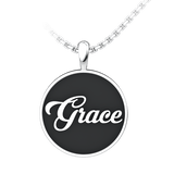 Grace Sterling Silver Pendant with 18 inch chain