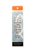 Children's Christian Bookmark, IXOYE (ICHTHUS), Matthew 4:19 - Pack of 25 - Logos Trading Post, Christian Gift