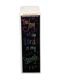 Children's Christian Bookmark, The Joy of the Lord is My Strength, Nehemiah 8:10 - Pack of 25 - Logos Trading Post, Christian Gift