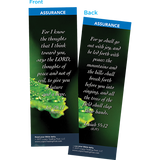For I Know the Thoughts That I Think Toward You Says the Lord Bookmarks, Pack of 25