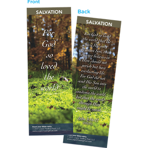 For God So Loved the World Bookmarks, Pack of 25 - Christian Bookmarks