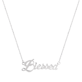 Blessed Sterling Silver Pendant