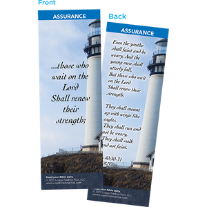 Those Who Wait on the Lord Shall Renew Their Strength Bookmarks, Pack of 25 - Christian Bookmarks