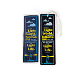 I am the Light of the World – John 8:12 Woven and Tasseled Bookmark Set