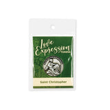 St Christopher, Patron Saint of Travelers, Love Expression Coin