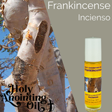 Frankincense Anointing Oil from Israel, Deluxe Gift Box Set - Gold