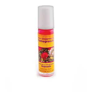 1/4 oz roller top bottle of pomegranate anointing oil
