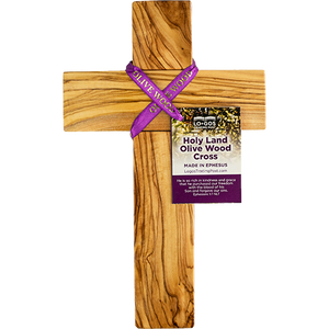 10" Olive Wood Wall Cross