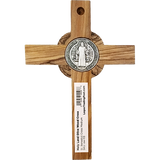 Saint Benedict 4.75" Wall Cross - Medium back