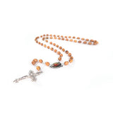 Jesus the Good Shepherd Olive Wood Rosary