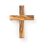 Olive Wood Cross Magnet with Hanging Hole