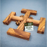Jerusalem Wall Cross - Large with decorative tag