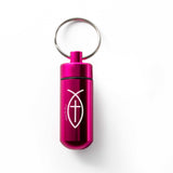 Keychain Pill Capsule Display - Box of 24