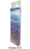Those Who Wait on the Lord Shall Renew Their Strength Bookmarks, Pack of 25 - Logos Trading Post, Christian Gift
