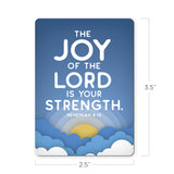 The Joy of the Lord - Nehemiah 8:10 (Sunrise) - Scripture Magnet