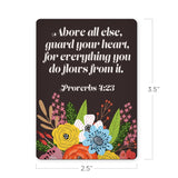 Guard your Heart - Proverbs 4:23 - Scripture Magnet