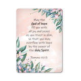 May the God of Hope Fill You - Romans 15:13 - Scripture Magnet