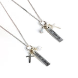 Seek First His Kingdom, Sterling Silver Scripture Cross Necklace