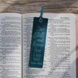 Be Still and Know Leather Bookmark – Psalm 46:10