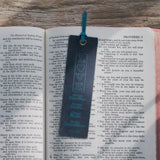 Love Leather Bookmark – 1 Cor. 13