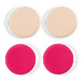 Makeup Puff Tan & Red - Be Joyful, 1 Thess 5:16
