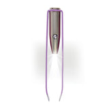 Light Up Tweezers Purple - Blessed/Dove