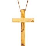 Olive Wood Car Charm - Cross