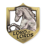 King of Kings, Lord of Lords, Horse - Rev 19:16 Challenge Coin