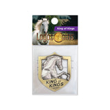 King of Kings, Lord of Lords, Horse - Rev 19:16 Challenge Coin