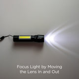 Trust in the Lord, Prov 3:5 - USB Rechargeable 3 Mode LED Flashlight in Tin Box