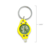 Mini Keyring LED Flashlight – Yellow/Green, The Plans I Have for You, Jer 29:11