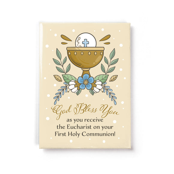 First Communion - Fridge Scripture Magnet