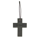 Trust in the Lord Leather Wall Cross – Pro 3:5