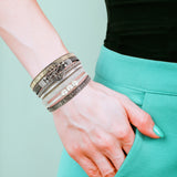 Cuff Bracelet Gray – Blessed, Jer 17:7-8