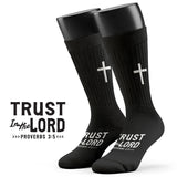Men's Crew Socks – Trust in the Lord, Pro 3:5