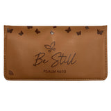 Logos Tap Slim Wallet - Be Still, Psalm 46:10