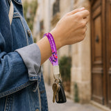 Logos Tap Wrist Lanyard Keychain - Be Still, Psalm 46:10