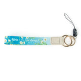 Logos Tap Wrist Lanyard Keychain - Rejoice, Phil 4:4