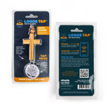 Logos Tap Car Charm Cross - His Angels, Ps 91:11