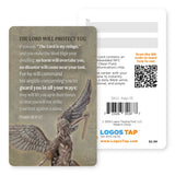Logos Tap Wallet Card - Protect You, Psalm 91:9-12